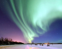 Alaska Northern Lights with Alaska Railroad