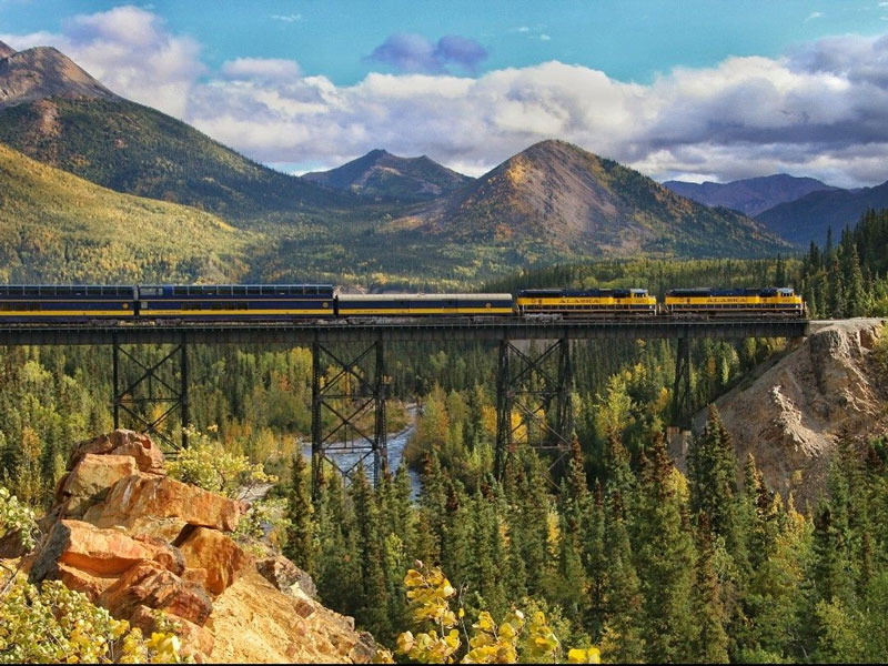 Alaska Train Vacation Kenai Road Trip  | Alaska Railroad