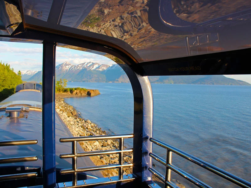Alaska Train Vacations | Alaska Railroad Goldstar Dome