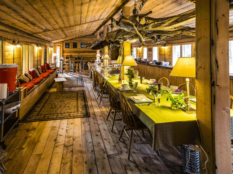 Alaska Remote Wilderness Lodges | Tutka Bay Lodge Restaurant Kenai Peninsula